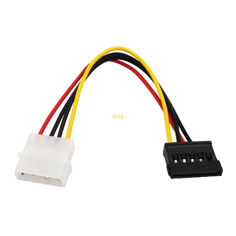 Dây Cáp Mở Rộng Ổ Cứng 4 Pin IDE Molex Sang Sata 4P Sata
