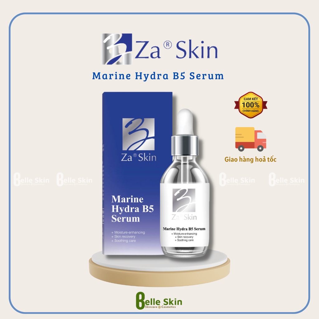 Serum Za Skin Marine Hydra B5 30ml- Cấp Ẩm, Phục Hồi Chứa Hyaluronic Acid và B5