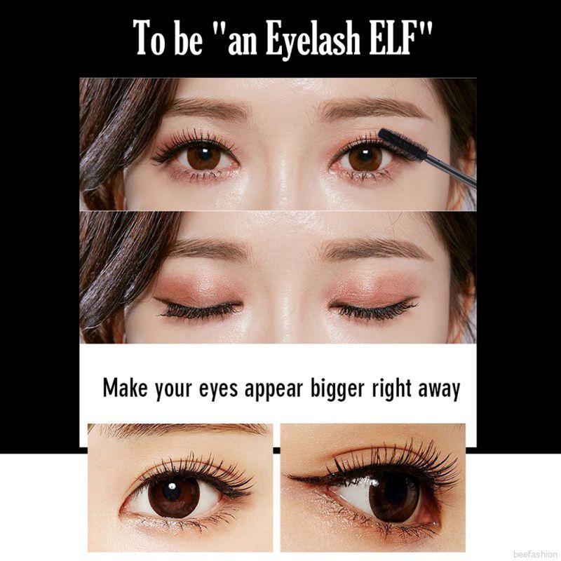 Long Lasting Waterproof Smudge-proof Thick Slender Curling Mascara Eyelash