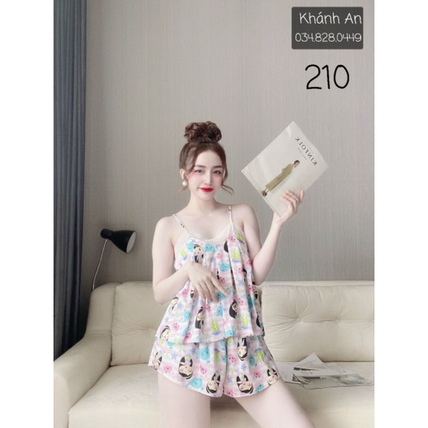 Bộ đùi 2 dây lụa latin siêu đẹp, chất siêu thích