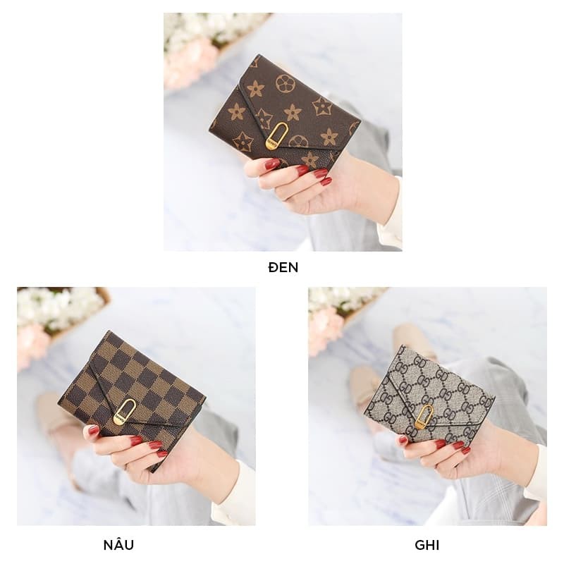 Ví nữ mini đẹp cầm tay thời trang cao cấp nhỏ gọn bỏ túi VN23