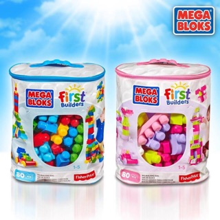 Bộ xếp hình đồ chơi Mega Bloks 80 miếng và 100 miếng