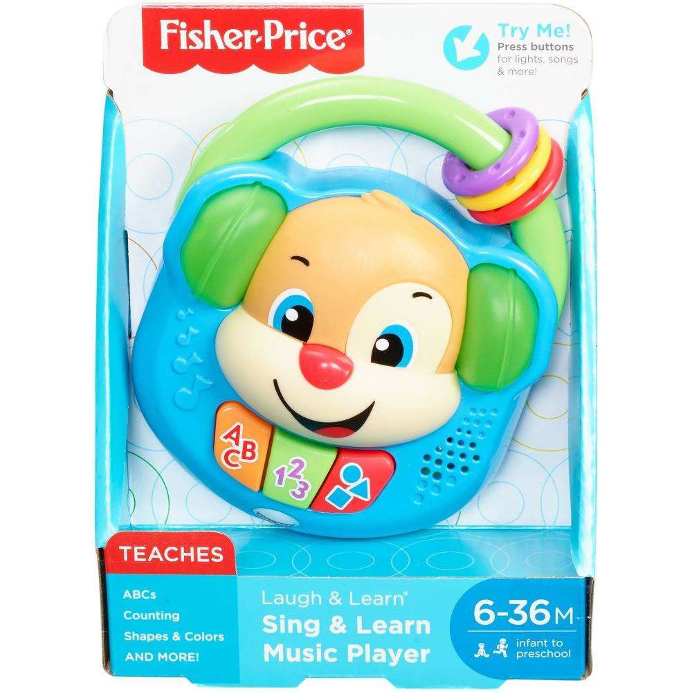 Đồ chơi nhạc Fisher Price gấu Fisher-Price Laugh &amp; Learn Sing &amp; Learn Music Player