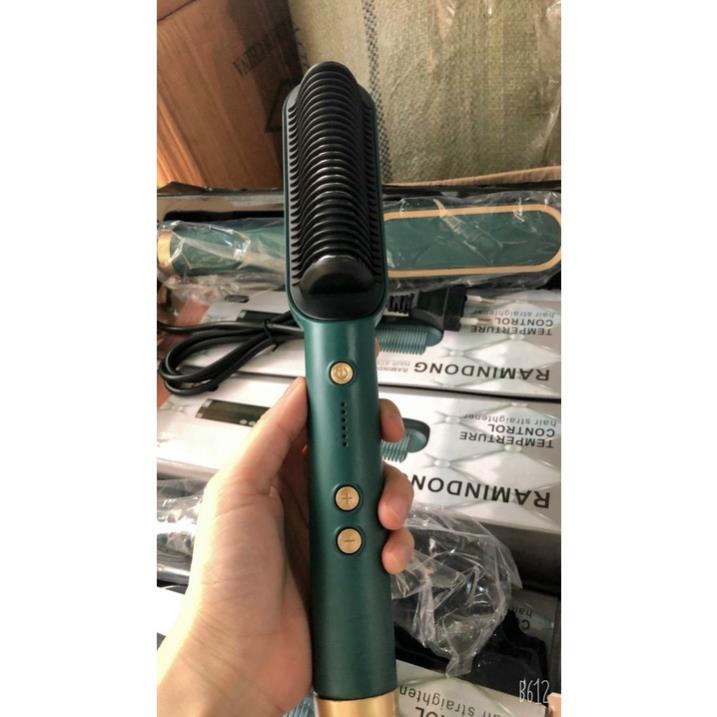 Lược Điện Chải Tóc Tạo Kiểu Chuyên Nghiệp, Lượt Điện Đa Năng - Kiêm Máy Uốn Duỗi Ép Tóc Tạo Kiểu Tùy Theo Sở Thích