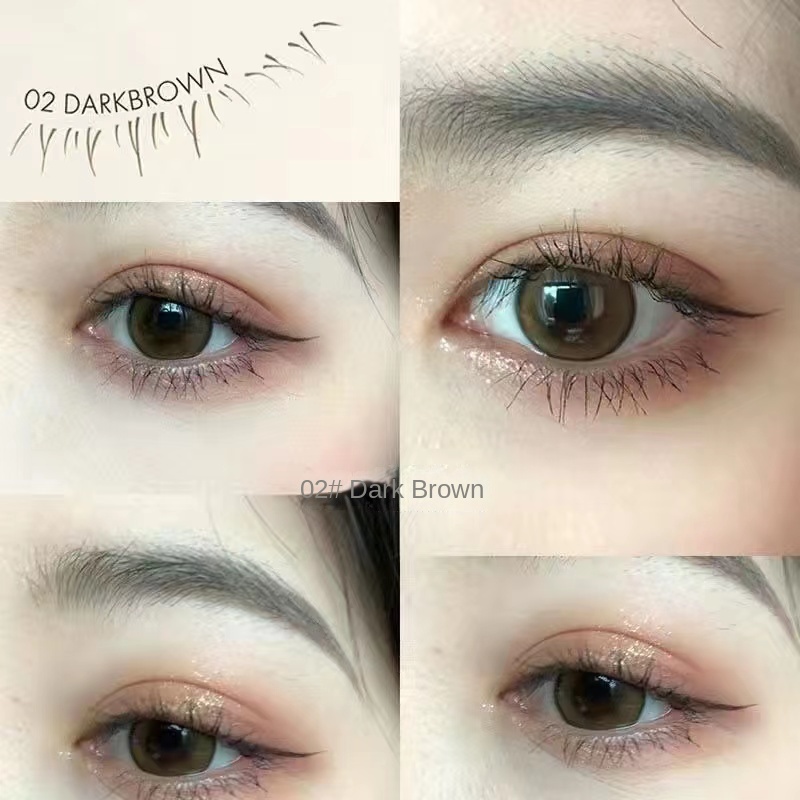 Bút Kẻ Mắt Dạng Lỏng Chống Nước Chống Mồ Hôi Không Lem Màu Nâu Bạc Hà Phong Cách Ngọt Ngào