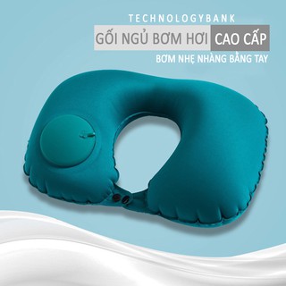 Gối Ngủ Chữ U - Gối Ngủ Xe Hơi, Ngủ Văn Phòng Cao Cấp - Tặng Kèm Túi Tụng Siêu Tiện Lợi