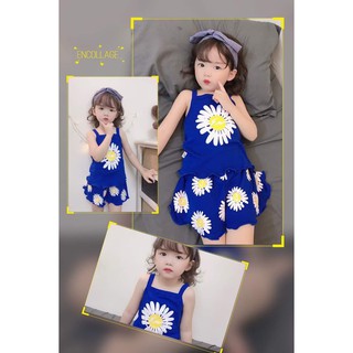 Bộ 2 dây hoa cúc cho bé gái