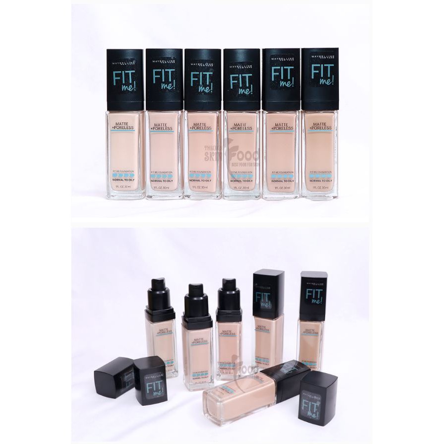 Kem Nền Kiềm Dầu, Cho Lớp Nền Mịn Lì Tự Nhiên Maybelline Fit Me Matte Poreless | BigBuy360 - bigbuy360.vn