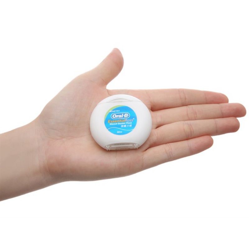 Chỉ nha khoa Oral B Floss Waxed Mint hộp 50m