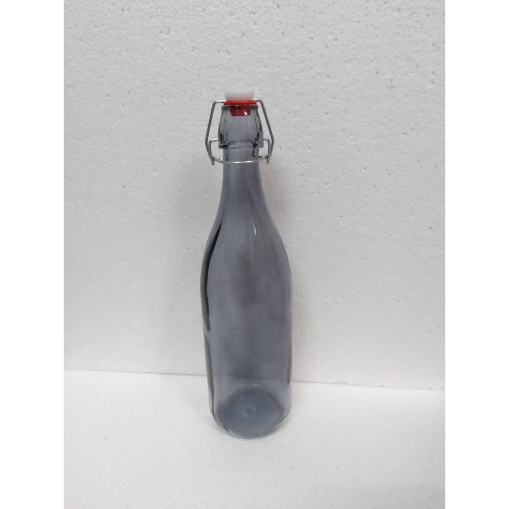 Chai Thủy Tinh Tròn Giara Đựng Sữa 1000ml Đủ màu