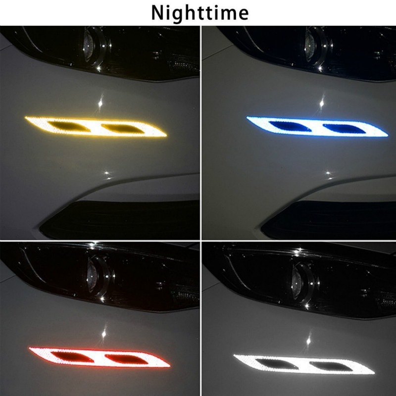 Miếng dán phản quang cảnh báo an toàn cho cửa xe hơi tiện lợi