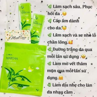 LAIKOU MATCHA SLEEPING FACE MASK