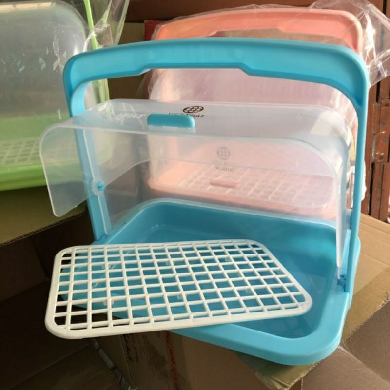 Khay úp ly, úp bình sữa có nắp đậy nhựa Việt nhật mã 1361