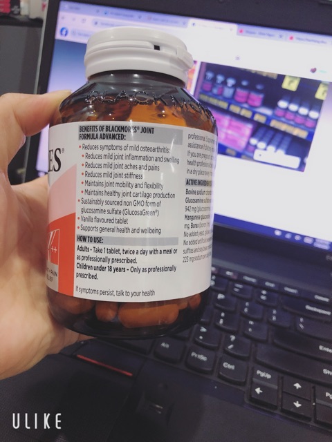 Viên uống bổ khớp Blackmore Joint Formula Advanced