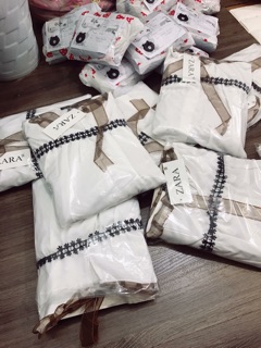 Set áo voan chân váy loại 1