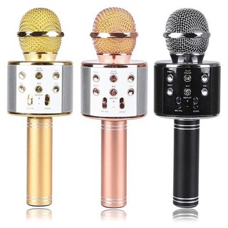 MIC KARAOKE BLUETOOTH WS 858-ÂM THANH HAY