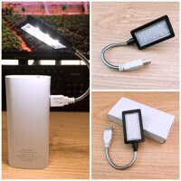 ĐÈN LED 6 BÓNG CẮM CỔNG USB HAIRUN ÁNH SÁNG TRẮNG THÂN BẰNG KIM LOẠI DẺO CÓ THỂ UỐN CONG