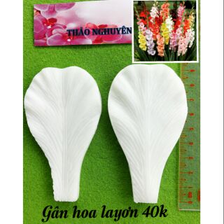 Gân silicone hoa lay ơn
