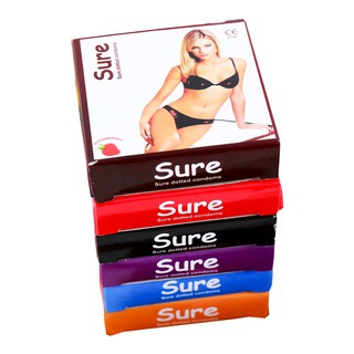 Combo 5 hộp bao Cao Su Sure Chính Hãng