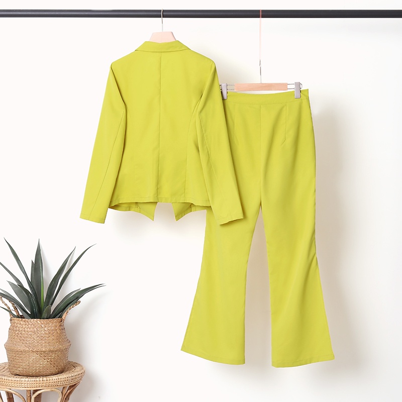 Set áo khoác blazer + quần dài ZANZEA phong cách thời trang cho nữ