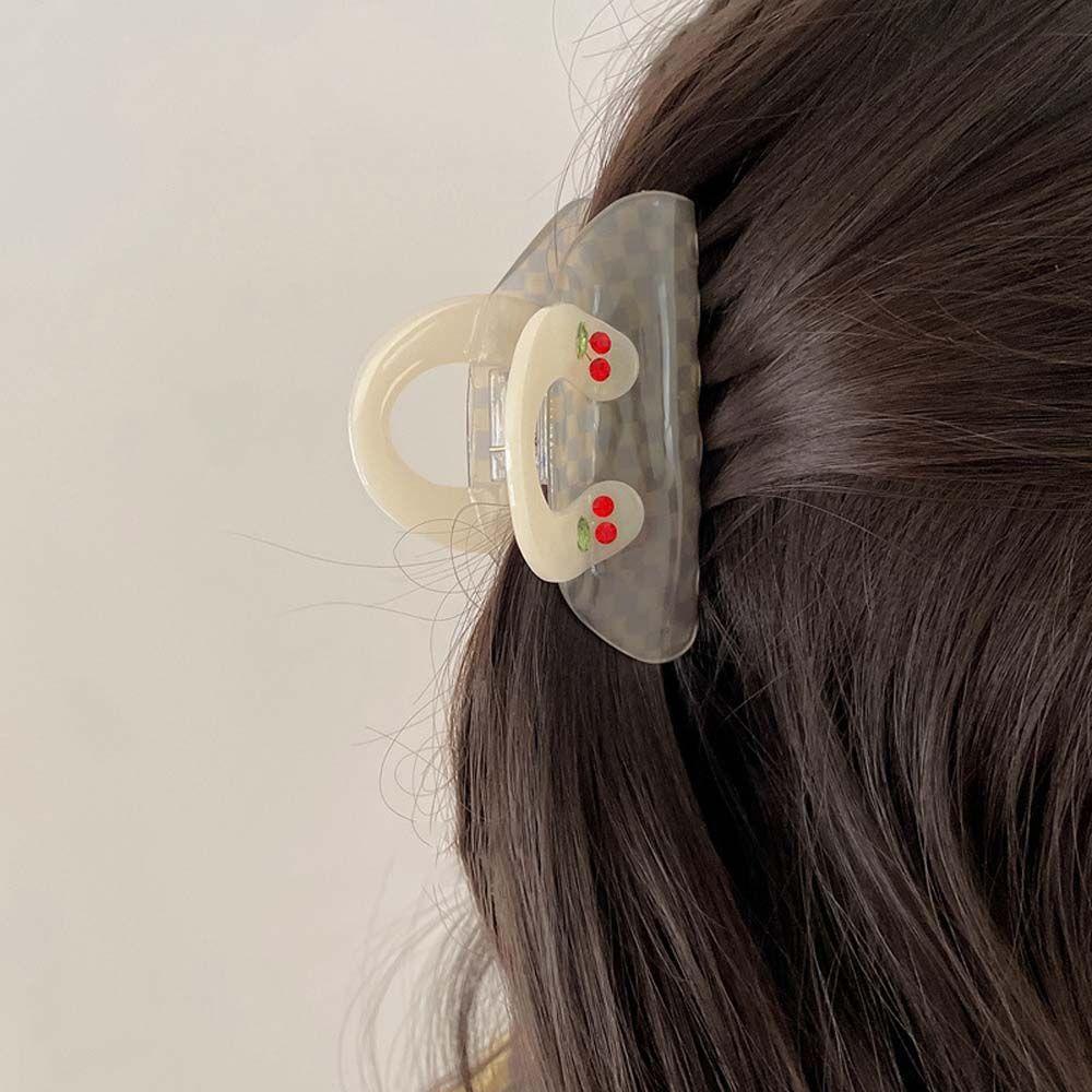Kẹp Tóc Càng Cua 15H Hình Quả Cherry Ngọt Ngào Thời Trang Cho Nữ