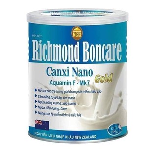 Sữa TĂNG CHIỀU CAO cho trẻ 900g - RICHMOND BONCARE CANXI NANO GOLD / PEDIAKIDS PLUS / INFANT