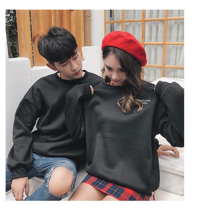 Áo sweater nam nữ in khủng long mặc đôi Noel phong cách Hàn Quốc 2019 hot 2019