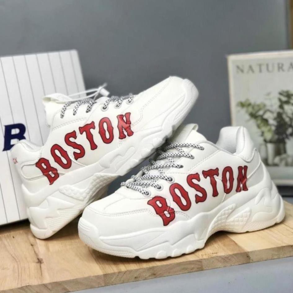 [ 𝐒𝐀𝐋𝐄 ĐẬ𝐌 𝟔.𝟔 ][Xả Kho] ★𝐁𝐨𝐬𝐭𝐨𝐧★ Giày 𝐌𝐋𝐁 boston đỏ cao cấp, Giày Thể Thao Nam Nữ Boston Đế Độn Tăng Chiều Cao 2021