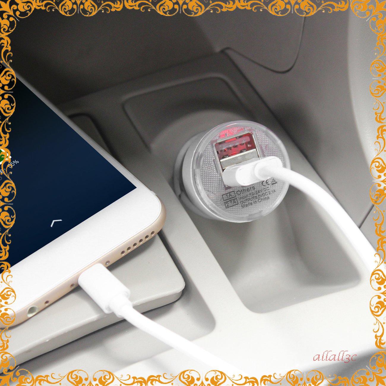 Dual 2 Port USB Car Power Charger Adapter for iPad2 3 For iPhone4 4S For iPod MP3[╭(′▽`)╭(′▽`)╯]