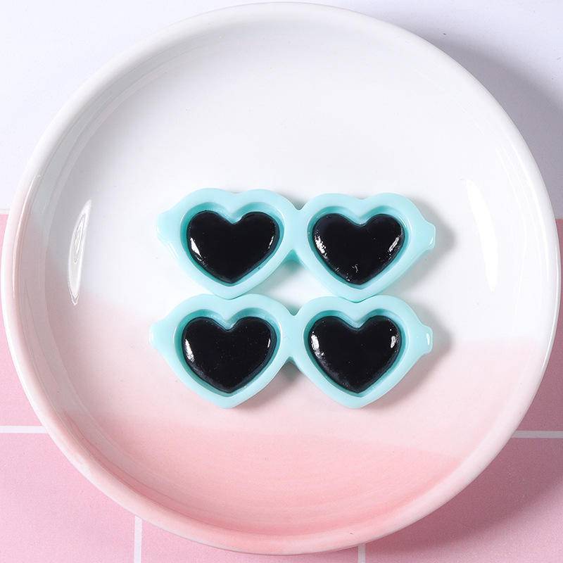 Nhãn Dán Dép sticker dép1 Mặt Trang Sức Hình Chiếc Lá Màu Vàng Đậm Bằng Nhựa Resin Làm Phụ Kiện Trang Trí Giày diy
