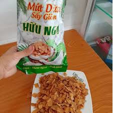 Dừa khô sấy giòn hiệu Hữu Nghị gói 275gr