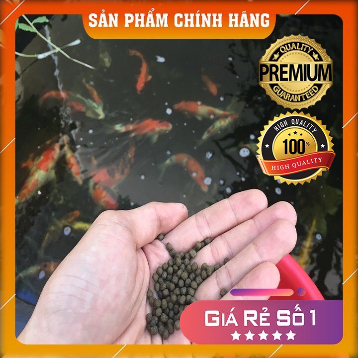 Thức ăn CÁ KOI✅AQUAMASTER GROWTH✅Độ đạm 40% công thức tăng trưởng thông dụng size S & L, 1kg