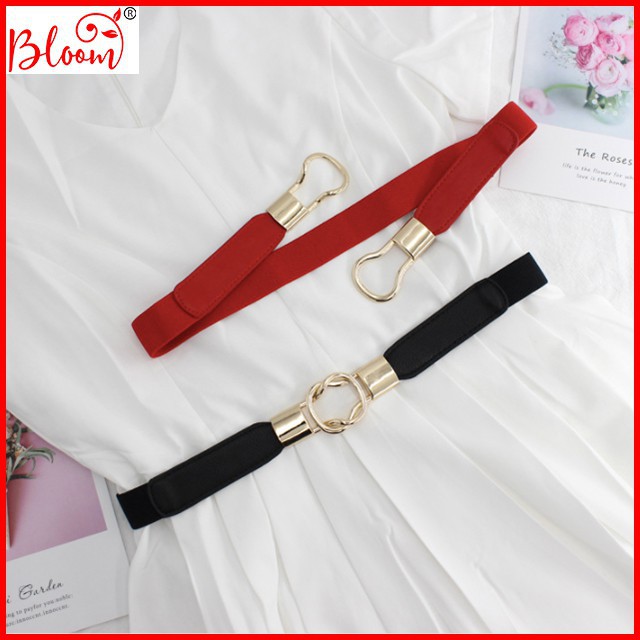 Thắt lưng nữ Round dây nịt nữ Yukibloom thiết kế trẻ trung thời trang sành điệu