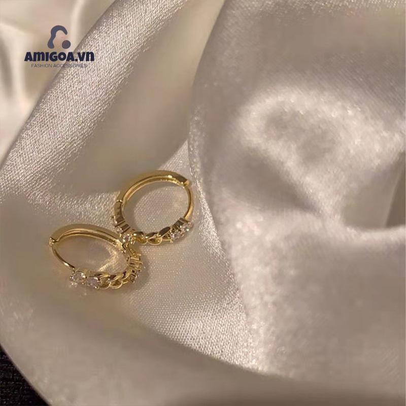 ✨✨Khuyên Tai Nữ Dáng Dài Đính Đá Lấp Lánh Sang Trọng