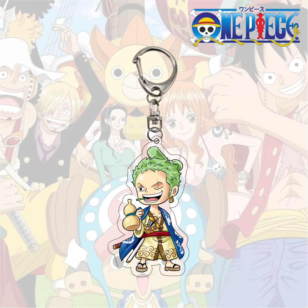 Móc Khóa Hình Các Nhân Vật Phim One Piece Cá Tính