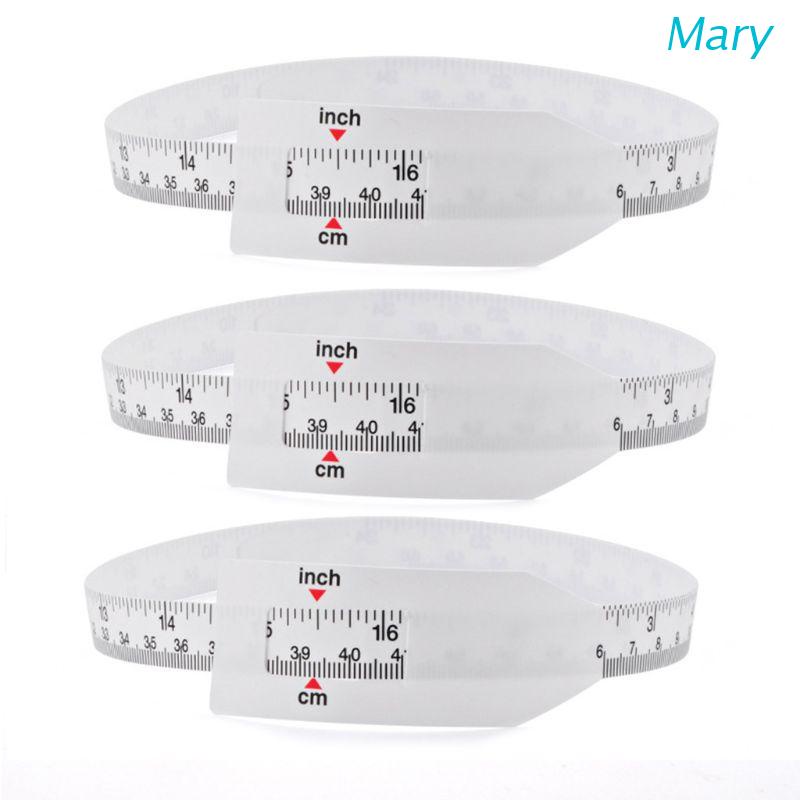 Set 3 Thước Đo Chu Vi Đầu 60cm/24Inch Dành Cho Trẻ Sơ Sinh