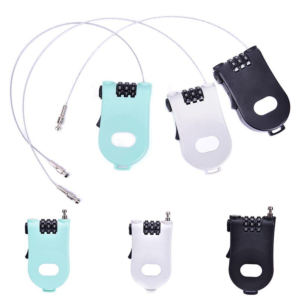 AARON1 Luggage Combination Lock Security Carriage Bicycle Lock Anti-theft Steel Cable Safety Travel Accessories