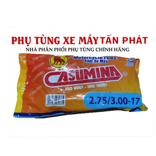 Ruột - Săm Xe Máy 275-300-17 Casumina các cỡ lốp sử dụng 275/300-17 và 80/90 -17 90/90 - 17 dành cho bánh Sau