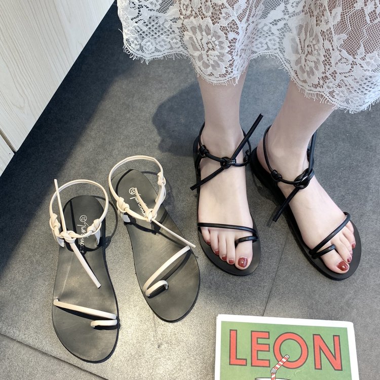 Xăng đan Đế Bằng Hở Ngón Thời Trang Cho Nữ | BigBuy360 - bigbuy360.vn