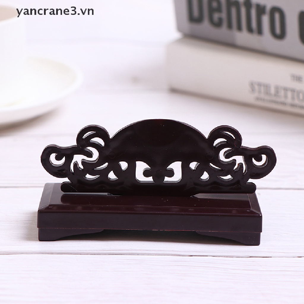 Giá Đỡ Quạt Đứng Phong Cách Trung Hoa Cổ Điển Trang Trí Nhà Cửa