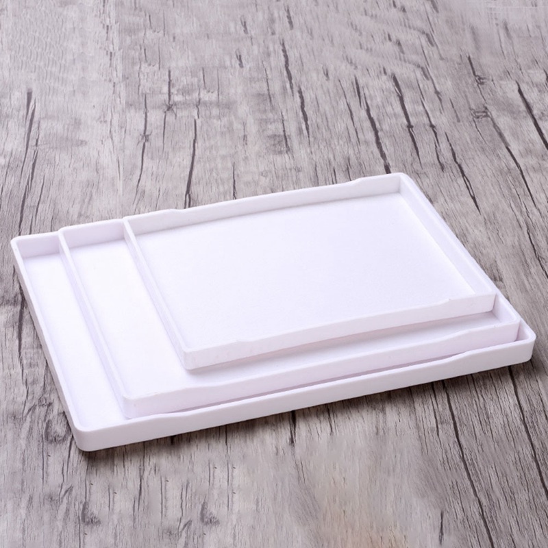 Khay Nhựa Melamine Hình Chữ Nhật Phục Vụ Thức Ăn
