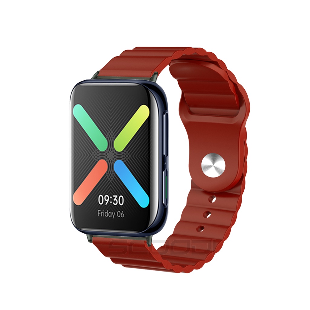 Dây đeo silicon mềm mại dành cho đồng hồ Oppo 41mm 46mm