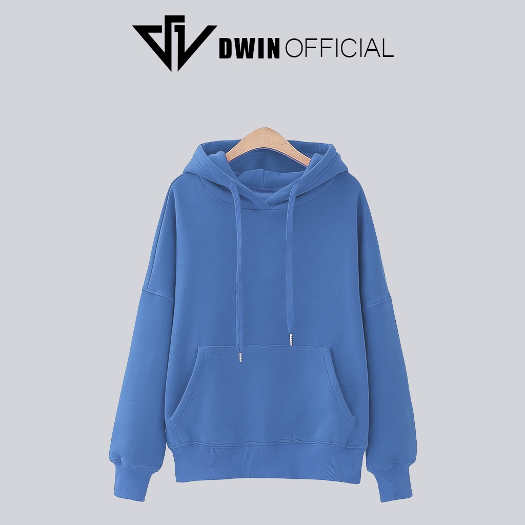 Áo hoodie Hcm nỉ unisex DWIN basic nam nữ form rộng oversize local brand SP00072