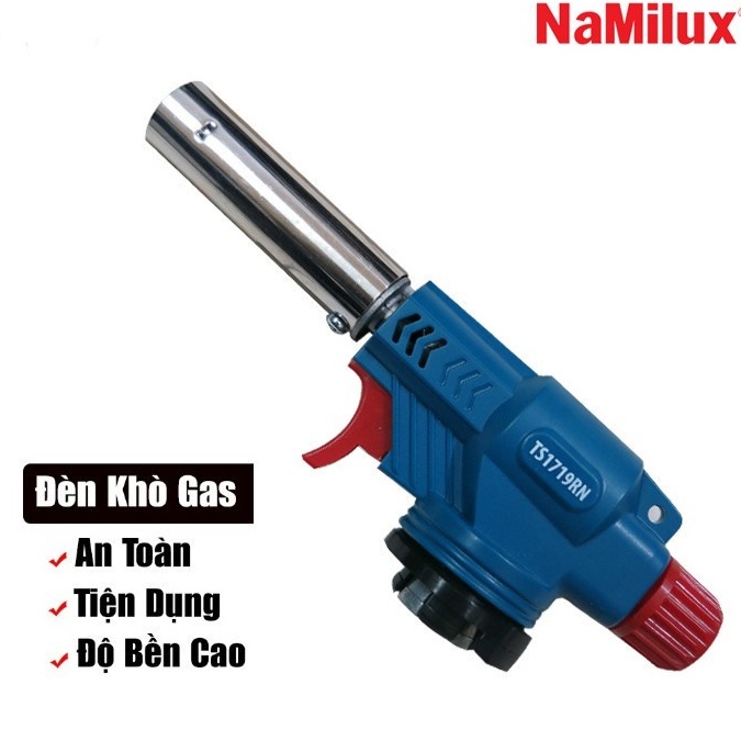 Khò ga mini NaMilux campoutvn cắm trại du lịch đầu đèn khò gas A417