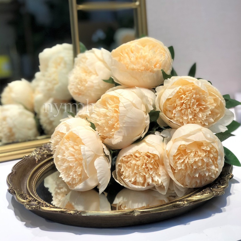 Hoa lụa / Hoa giả Mẫu đơn - MIREI PEONY