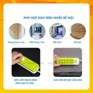 Ổ cắm điện USB nhiều lỗ cắm đa năng thông minh kết hợp sạc nhanh, 6 ổ cắm điện, 3 usb, chống giật