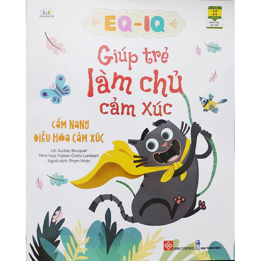 Sách thiếu nhi - EQ IQ giúp trẻ làm chủ cảm xúc - Combo 8 cuốn Đinh Tị Books