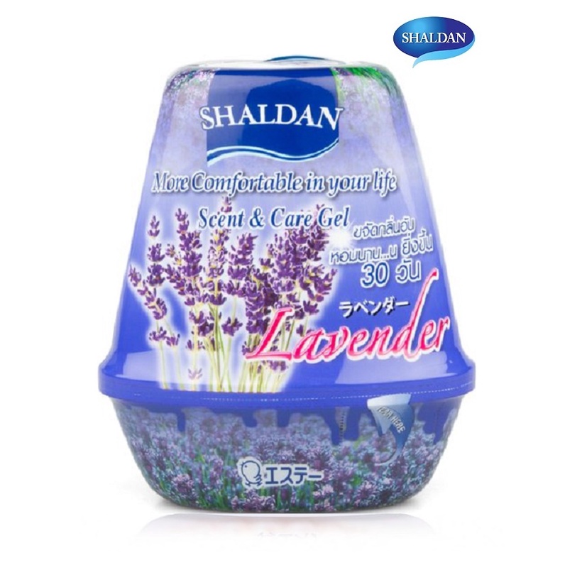 Sáp thơm phòng khử mùi SHALDAN 180g, Sáp thơm Thái Lan cao cấp, hương hoa đặc biệt