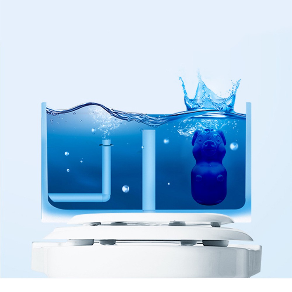 #Lọ Thả Bồn Cầu Con HEO Khử Mùi - Diệt Khuẩn - Hiệu Quả Bằng 40 Viên Tẩy Bồn