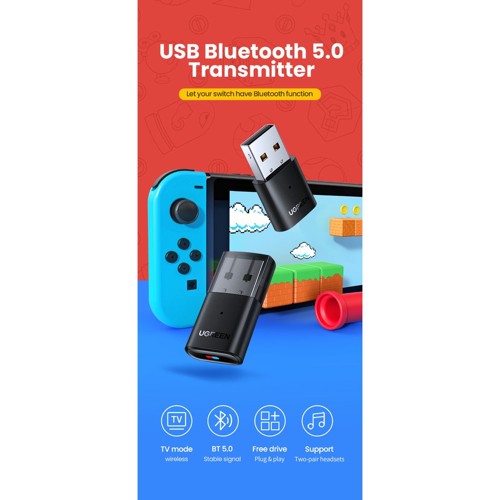 Usb Bluetooth 5.0 Hiệu Ugreen